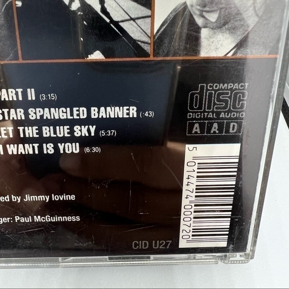 euc-u2 - Rattle And Hum-Original 1988 Gold Rim CD Island Made In U.K.CID U27 - Picture 3 of 6